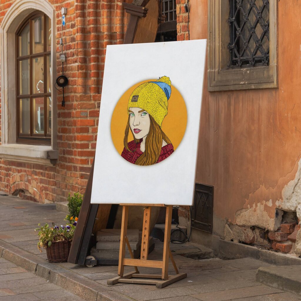 Poster_on_Easel_Mockup